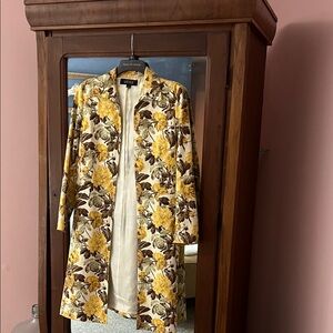 Vintage Floral coat/topper